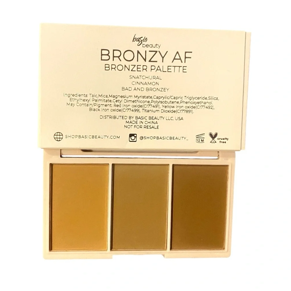 Basie Beauty Bronzy AF Palette 12g/.42 OZ